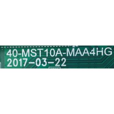 MAIN PARA TV HITACHI / NUMERO DE PARET M8-T10NA16-MA200AA / 40-MST10A-MAA4HG / IDF137789C / V8-ST10K01-LF1V001 / 10358243MA2499 / MST10A / PANEL LVU550LGDX E5 V12 / MODELO 55R81 - Imagen 2